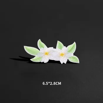 Krásny kvet Žehlička Na Patche Pre DIY Oblečenie Škvrny Vyšívané Odznaky detské oblečenie T-shirt Príslušenstvo Nálepky