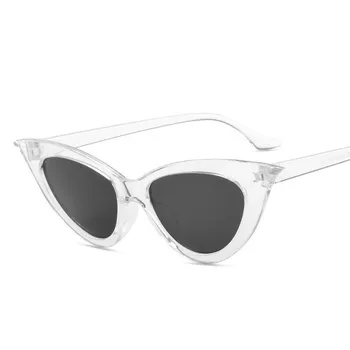 Nové Módne Cat Eye Ženy slnečné Okuliare Retro Mužov Značky, Dizajn, Trendy Kovovým Rámom Slnečné Okuliare Luxusné Unisex Okuliare UV400
