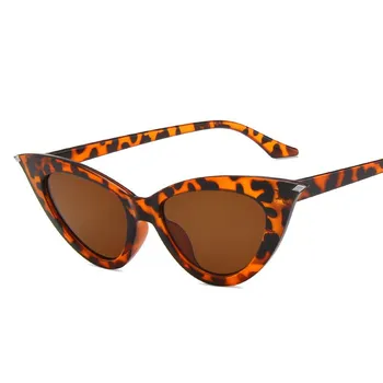 Nové Módne Cat Eye Ženy slnečné Okuliare Retro Mužov Značky, Dizajn, Trendy Kovovým Rámom Slnečné Okuliare Luxusné Unisex Okuliare UV400