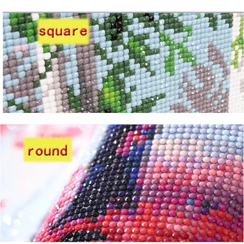 Plné Námestia/Round-Diamond Výšivky Vzor Cross Stitch Vodopád Sex Diamond Maľovanie DIY Mozaiky Vyšívanie Darček Domova
