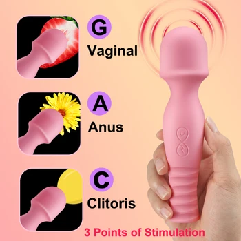 FLXUR 10 Režimy AV Vibrátor Čarovný Prútik pre Ženy Stimulátor Klitorisu Stick G Mieste Masér Žena Masturbator Sexuálne Hračky pre Ženy