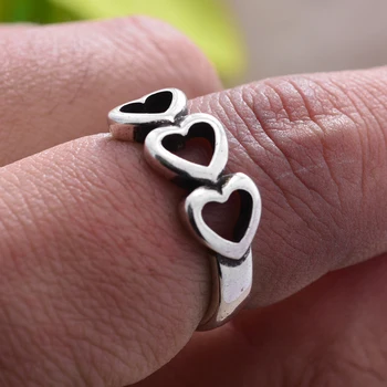 2021 Nový Príchod 925 Sterling Silver Romantická Láska Srdce Dámy Snubný Prsteň Originálne Šperky Pre Priateľku, Darček
