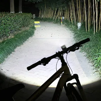 Požičovňa bicyklov Svetlo USB Nabíjateľné Svetlo na Bicykel Indukčné Bicykel predné svetlo na Bicykli Bezpečnosti Baterka Bike príslušenstvo svetlo na Bicykel