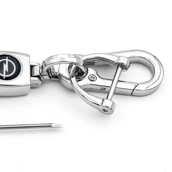 Auto keychain luxusné kožené kovové auto logo pre Bmw - E90 E60 E71 F20 F30 F10 E70 G30 E87 E92 E91 X5 X6 GT E93 F18 E63 príslušenstvo