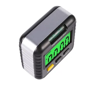 Mini Magnetické Digitálne Inclinometer Úrovni Box Rozchod Uhol Meter Finder Uhlomeru Base Malých Elektronických Uhlomeru Merací Nástroj
