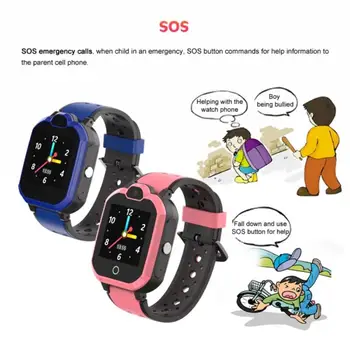 Deti Smart Hodinky Pre Deti SOS Nepremokavé 4G Smartwatch Hodiny SIM Kartu Umiestnenia Tracker Hovor Dieťa Sledovať Chlapec Dievčatá Hodinky