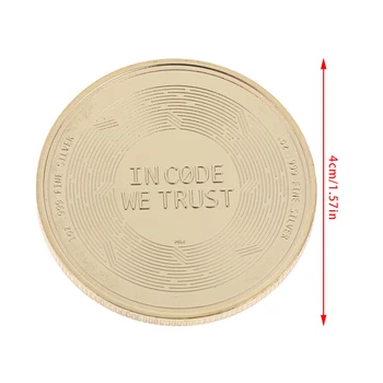 1Pc Ada Cardano Mail Mince Cryptocurrency Zberateľskú Mincu Umelecké Zbierky Mincí