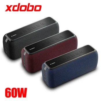 XDOBO X8 Plus 80W Bezdrôtové Bluetooth Reproduktory TWS S Silné, Hlboké Basy so Subwooferom 10040mAh Štyri-článková Power Bank funkcia 360