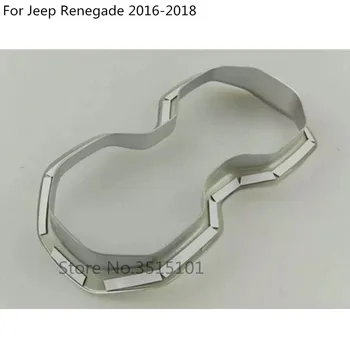 Pre Jeep Renegade 2016 2017 2018 2019 2020 Auto, Trim, Čítanie stredovej Konzoly Prostredné zadné Zadné Chvost Pohár Prevodovky lakťová opierka Box Rám 1pcs