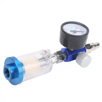 Pneumatické Filter Regulátor Zbraň Vzduchu Regulátor Rozchod vzduchový Filter Vlhkosti Pasce + In-line olej Vody Trap Filter Odlučovača