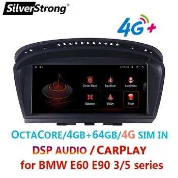 4 GB/64 GB,4G Internet,CarPlay E60 Android,pre BMW 525 530,E60 E61 E63 E64 E90 E91 E92,CCC CIC,iDrive Podporu