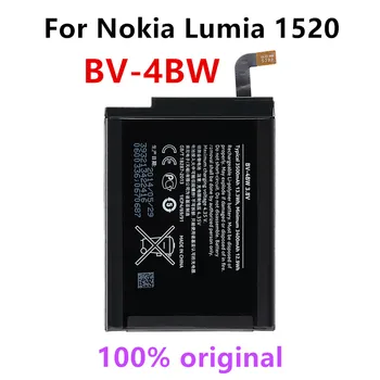 Pôvodné BV-4BW 3500mAh Náhradné Batérie Pre Nokia Lumia 1520 MARS Phablet RM-937 Bea BV4BW Li-pol Batérie