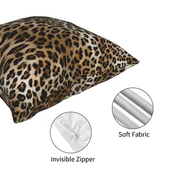 Leopardí Vzor Hodiť Vankúš Vankúše na Pohovke zvieraciu Srsť Textúry Kože Bežné Vankúše