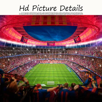 Jeden Kus Camp Nou Štadión Futbal HD Obraz Vytlačené Plátno na Maľovanie na Stenu, Umenie, Dizajn Plagátu Pre Domáce Obývacia Izba Office Dekor
