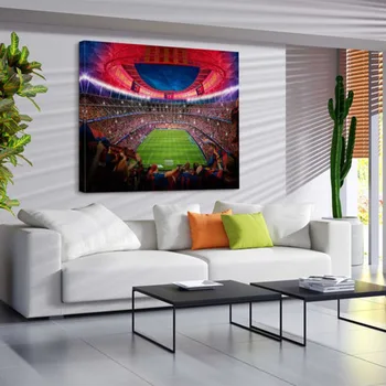Jeden Kus Camp Nou Štadión Futbal HD Obraz Vytlačené Plátno na Maľovanie na Stenu, Umenie, Dizajn Plagátu Pre Domáce Obývacia Izba Office Dekor