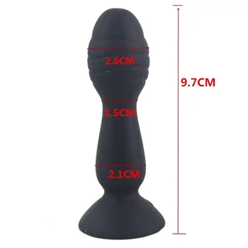 Sexuálnu Hračku, Análny Silikónové Kolo Hlavy Soft Skin Masturbator Simulácia Penis Dospelých, Mini Silikónových Penis, Ale Konektor pre Ženy Muži