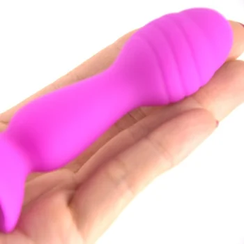 Sexuálnu Hračku, Análny Silikónové Kolo Hlavy Soft Skin Masturbator Simulácia Penis Dospelých, Mini Silikónových Penis, Ale Konektor pre Ženy Muži