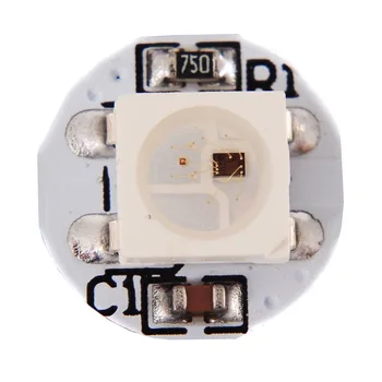 WS2812B WS2812 4-Pin Led Čip Pásy & Chladič podľa DC5V 5050SMD RGB WS2811 IC Postavený-v 1~1000PCS