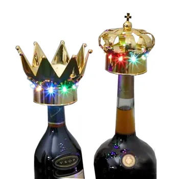 Thrisdar LED Stroboskop Taktovkou Vňaťou Fľaša Služby Sparkler pre Vip nočné kluby Strany Klubu Udalostí Led Fľaša Šampanského Flash Palice