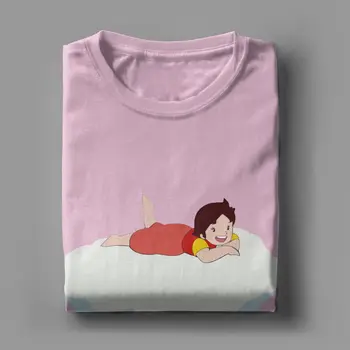 Pánske T-Shirts Heidi Na Cloud Dievča Z Álp Novinka Čistá Bavlna Tričká Krátky Rukáv Košele T O Krk Topy 4XL 5XL 6XL