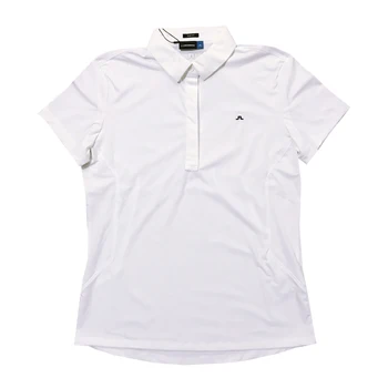Golfové Oblečenie Letné dámske Golfové Krátky Rukáv Polo-Tričko