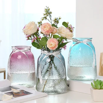 Nové 2021 Váza, Obývacia Izba, Sušené Kvety, Sklo Transparentné Rastlín Váza Svadobné Dekor Vrchol Tabuľky Ozdoby Transparentné Vázy