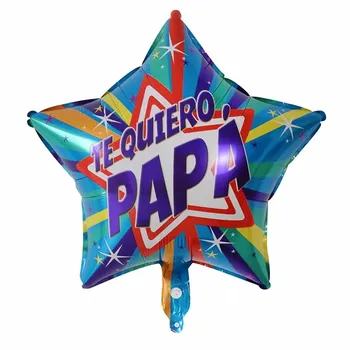 10pcs 18-palcové španielsky Šťastný Deň otcov Balóny Feliz Dia Super Papa Hélium Vzduchu Globos Otec, Matka, Dekorácie, Darčeky