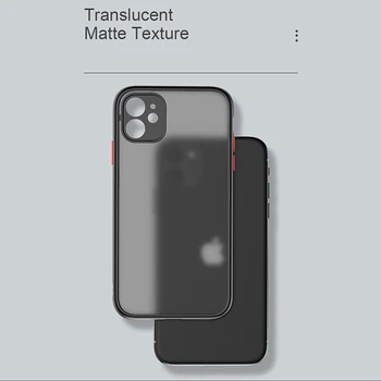 Telefón Prípade Matné Transparentné na iPhone 7 8 11 12 s mini pro X XS XR MAX Plus kryt funda Desigh Luxusné svetelný karikatúra holka