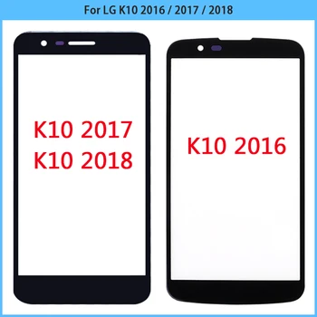 Nové LG K10 2016 K10 2017 K11 X400 M250 M250N K410 Dotykový LCD Displej Vonkajšie Sklo Objektívu K10 2018 Predné Sklo Panel Náhradné