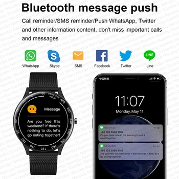 2021 Nové H3 Smart Hodinky Mužov Športové Nepremokavé Bluetooth Smartwatch Žena Fitness Skladby Hodinky Pre Android IOS Telefón