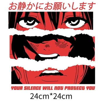 Japonské anime Tokio Nebezpečné ženy Prenos Tepla Železa-na oblečenie pre Diy T-shirt umývateľný Dievča v slzách prenos nálepky