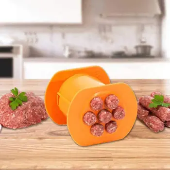 Kreatívne Hot Dog Maker Mäso Pásy Squeezer Cestoviny Karbonátok Maker Stuffer Výplne Mletého Mäsa Squeezer Kuchyňa DIY Klobása Gadgets