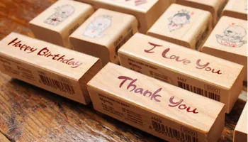Požehnanie slovami dreva pečiatka rustikálny držať pečiatky pre DIY Scrapbooking/Karty Tvorby/Deti Zábavné Vianočné Dekorácie Dodávky