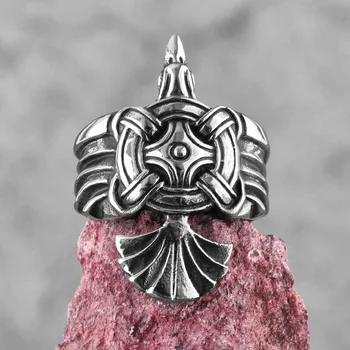 Viking Keltský Uzol Eagle Nehrdzavejúcej Ocele Pánske Prstene Punk Trendy Pre Mužov Priateľ Biker Šperky Tvorivosti Darček Veľkoobchod