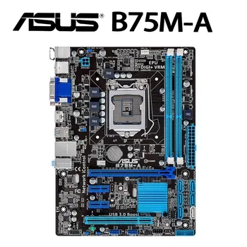 LGA 1155 Asus B75M-NA základnej Doske DDR3 16GB PCI-E 3.0 Core i7/Core i5/Core i3 HDMI VGA Ploche B75 Placa-Mae 1155 Micro ATX Používané