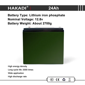 Lifepo4 Nabíjateľná Batéria 12V 6Ah 12Ah 18Ah 24Ah S Stavať v BMS Pre Vonkajšie Napájanie domácich Spotrebičov Solárneho Systému