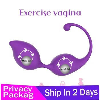 Lekársky Silikónový Vibrátor Kegel Lopty Cvičenie Sprísnenie Zariadenie Gule sexuálne hračky Pre Ženy vaginálne guľôčky Magic kegel cvičenia