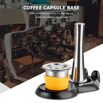 Opakujte Kapsule Base Držiak Filtra Kávy Káva Shell Stabilizácia Zariadenie Penguin Nespressos Illy DOLCE GUSTO Kapsule Base