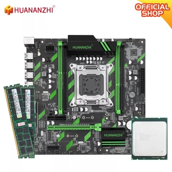 HUANANZHI X79 ZD3 X99 základná Doska s procesorom Intel XEON E5 2689 s DDR3 2x8GB RECC pamäť combo kit set NVME USB SATA 3.0 M-ATX