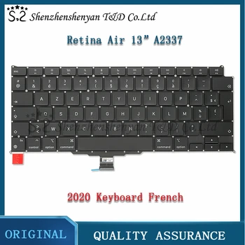 Notebook A2337 francúzsky klávesnica pre Macbook Pro Retina vzduchu 13.3 notebook tlačidlo spp klávesnice Zbrusu Nový M1 EMC 3598 2020 rok