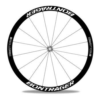 700 C požičovňa ráfika kolesa nálepky Cestných bicyklov nálepky cyklus reflexné road kolesá kotúča, pre bontrager pro 3