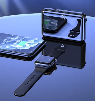 20000mAh Prenosný Mini Power Bank pre Xiao Huawei iPhone Samsung Mini Poverbank Celej Obrazovke Externá Nabíjačka Batérií Powerbank