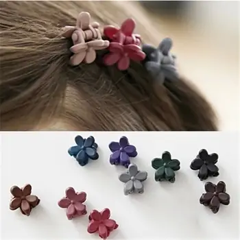 Kórejský Módne Malé Vlasy Pazúry Deti, Dievčatá, Farebné Kvetinové Sponky Do Vlasov Jednoduché Vlasy Kolíky Doplnky Do Vlasov Vlasy Nástroje