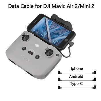 Dátový Kábel pre DJI Mavic Vzduchu 2/2S/Mini 2 Kábel Android Typ-C Iphone Adaptér Konektor Diaľkové Ovládanie Vhodné Drone Príslušenstvo