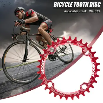 Kovové 32T Pozitívne a Negatívne Zub Disk Široký Rozsah použitia Denne Odolnosť Jednom disku Mountain Road Bike Disk
