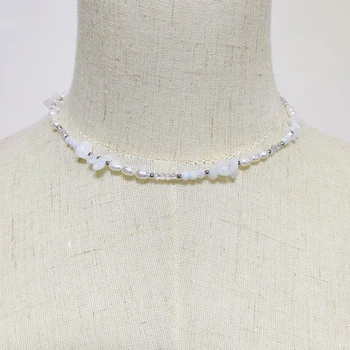 Ručné korálkový náhrdelník sladkovodné perly prírodného kameňa premiešajte a zápas dizajn šperky 2020 novej strany trend oblečenie, príslušenstvo