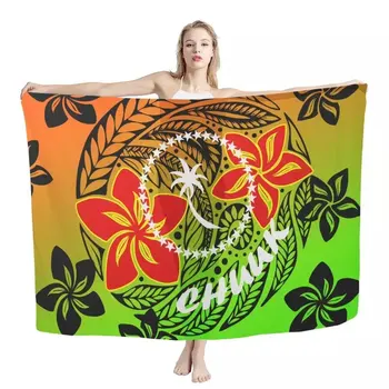 Super mäkké multi color DIY vlastné Sarong Šatku Polynézskej štýl vytlačené Cestovné Pláž Uterák domácnosti osuška jemné vlasy