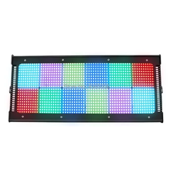 Slnečné Strobo 1200 RGB Fáze svetelný Efekt 1200 Led Stroboskop Svetlá DMX512 600W LED Flash Light DJ Zariadení na Osvetlenie 12 Oddiel