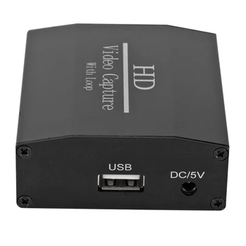 Malé digitalizačné Karty PC Telefón s Slučka, Výstup HDMI-kompatibilný Počítač Bezpečnosť Časti Domácnosti 4K USB Hra Nahrávanie