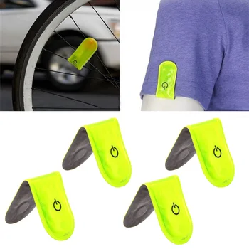 LED Bezpečnostné Magnet Svetlo Odrážajúce Strobo Beh, Chôdza na Bicykli jazda na Bicykli Multifunkčné Upozornenie Reflektor Požičovňa Vybavenia Nové